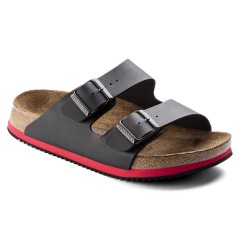 BIRKENSTOCK ARIZONA SL SORT VEGAN LEATHER NORMAL